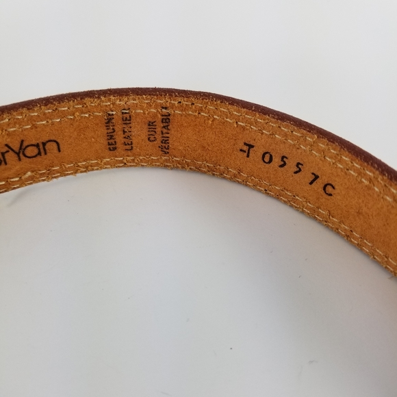 JONATHAN BRYAN | genuine leather stitch detail belt - Picture 5 of 5